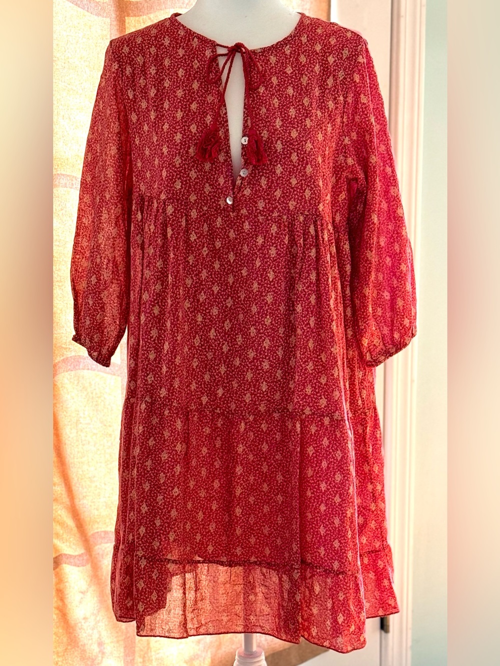 Scandal Italy Floral Mini Dress